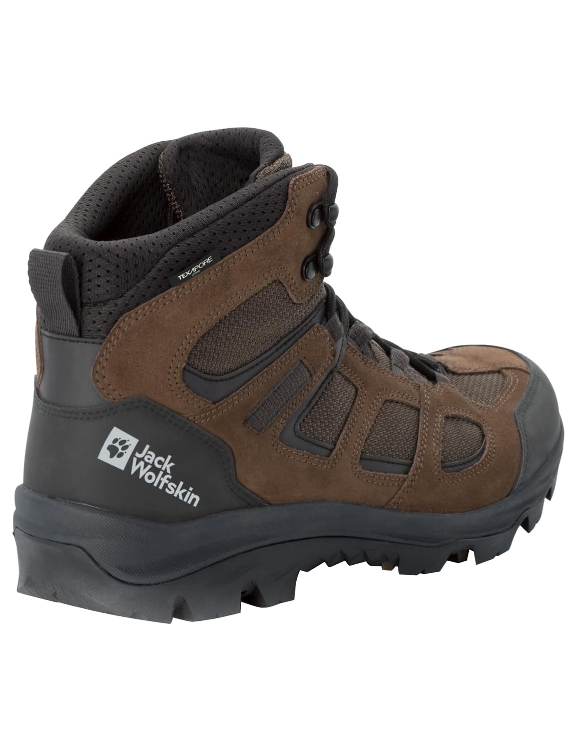 Jack Wolfskin Homme Vojo 3 Texapore Mid M Chaussure de Marche, Marron Phantom, 44.5 EU
