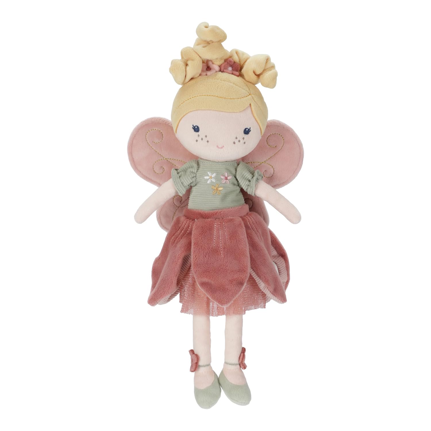 Little Dutch Weiche Stoffpuppe Kuschelpuppe - Fee Mila - 35 cm groß - für Mädchen ab 12 Monate