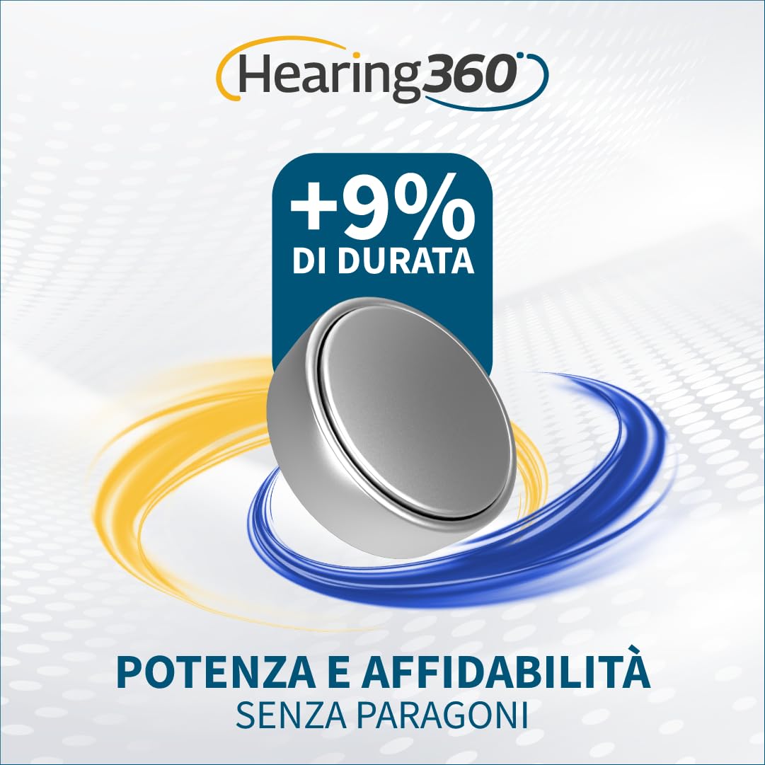 Batterie per apparecchi acustici Rayovac Extra e Hearing360 misura 312 marroni (15 blister marroni)