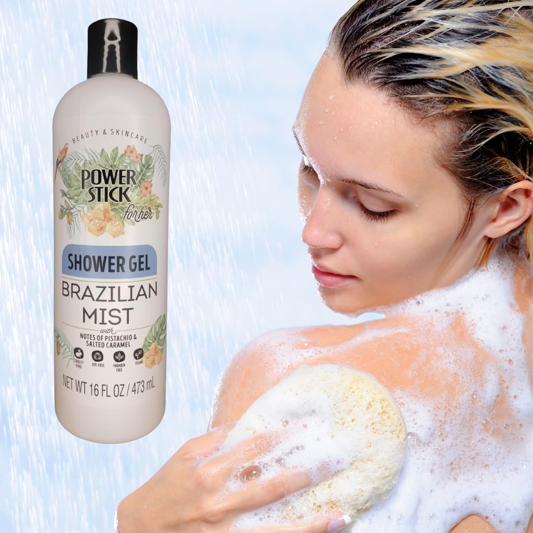 Amazon.com : Power Stick Shower Gel Notes of Pistachio & Salted