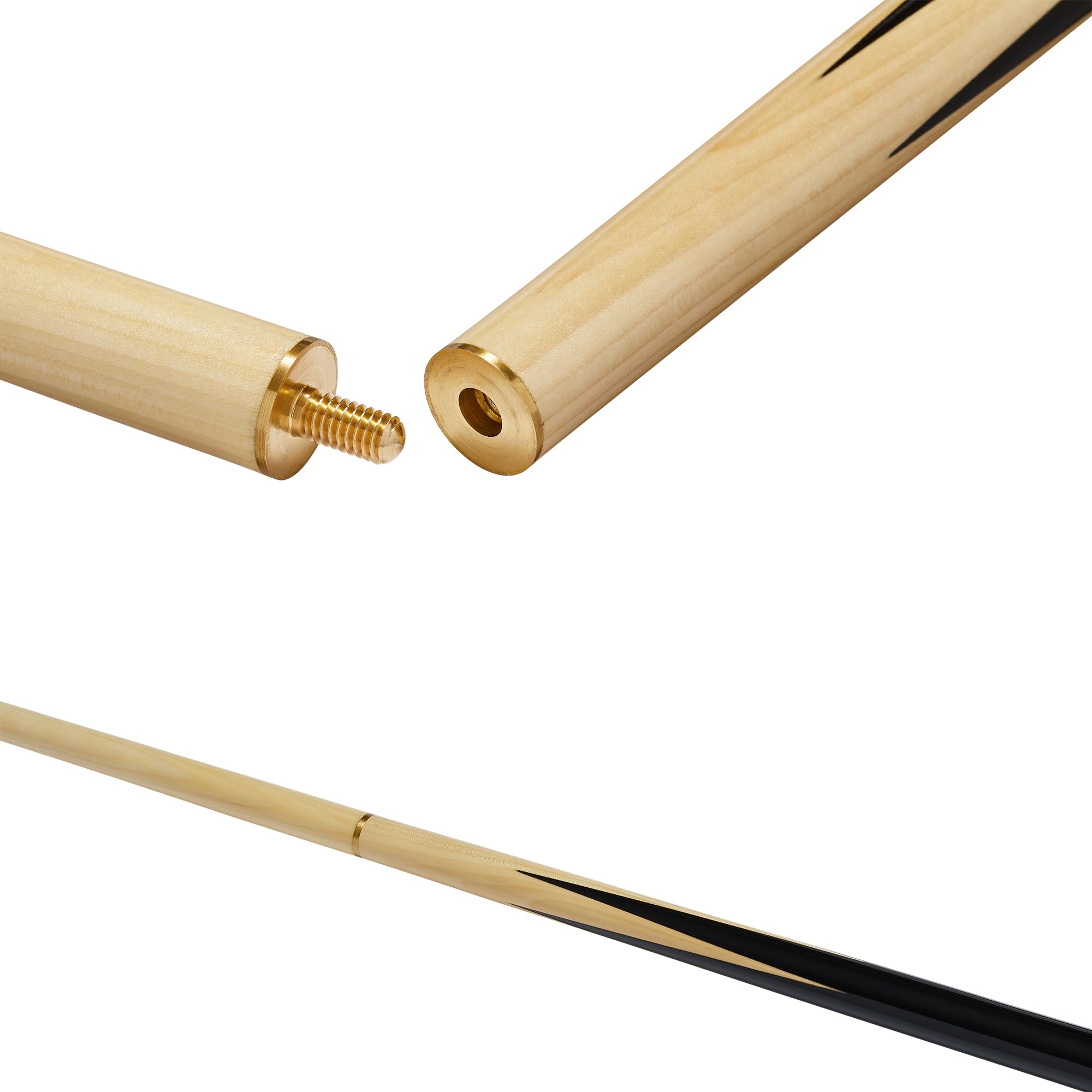 POWERGLIDE Original 1 Piece Snooker Cue Taco de Billar Adulto