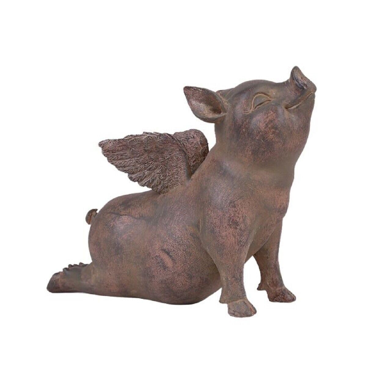 Pacific GiftwareFlying Pig Yoga Position Resin Figurine