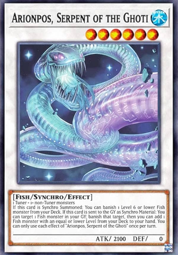 Amazon.co.jp: 遊戯王 DABL-EN088 Arionpos, Serpent of the Ghoti