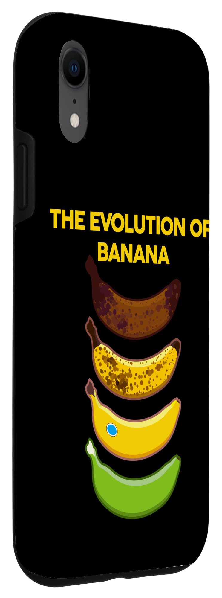 iPhone XR The Evolution of Banana Funny Sarcastic Cool Banana Graphic Case - Image 3