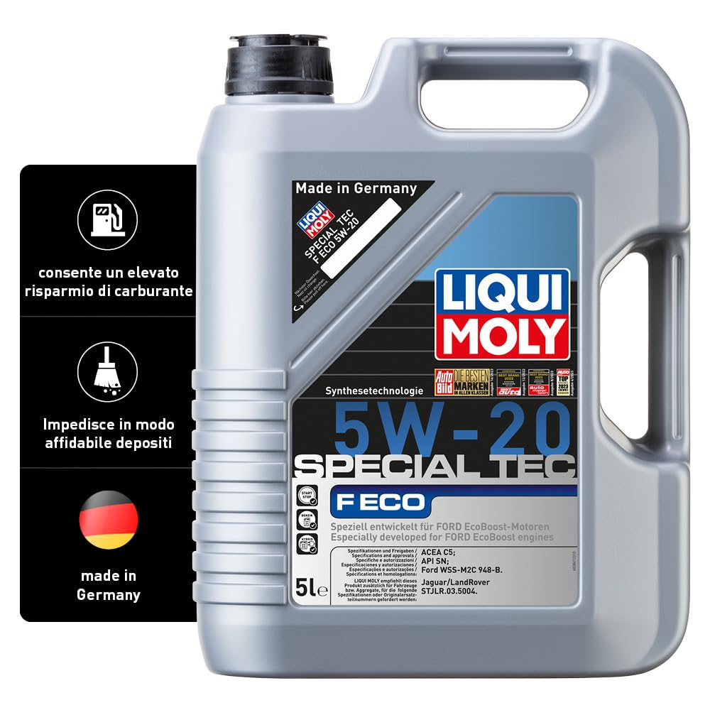 LIQUI MOLY | Special Tec F ECO 5W-20 | 5 L | Oli motore | Tecnologia sintetica | SKU: 3841