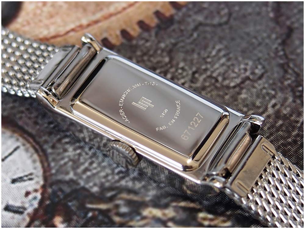 値下げ.美品.LIP.リップ.チャーチル.T13.ホワイト.メッシュ.電池なし LIP / リップ チャーチル T13 ホワイト シルバー メッシュ