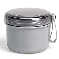 Vista 10 de Estuche de dentadura grande mejorado 2023, caja de baño sin fugas, caja de limpieza de retenedor, cuidado limpio completo para dentaduras, frenillos