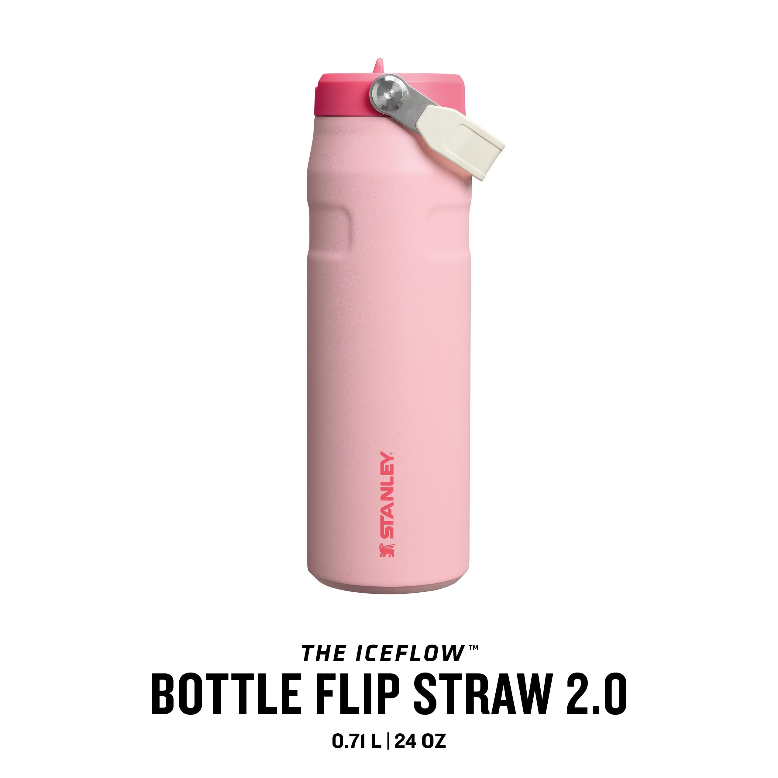 Stanley 1913 Flip Straw Borraccia Con Cannuccia 0.7L - Strawberry Cream