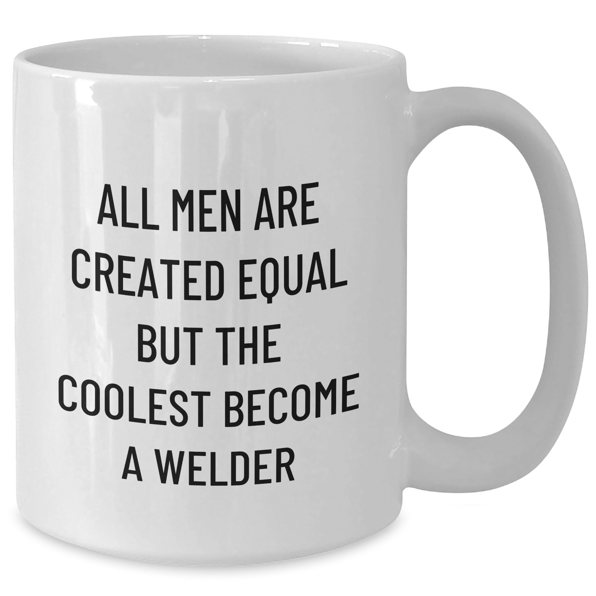 NAPAVI Welder Gifts from Men to Welder Friends and Family on Valentine's, Funny White Coffee Mug