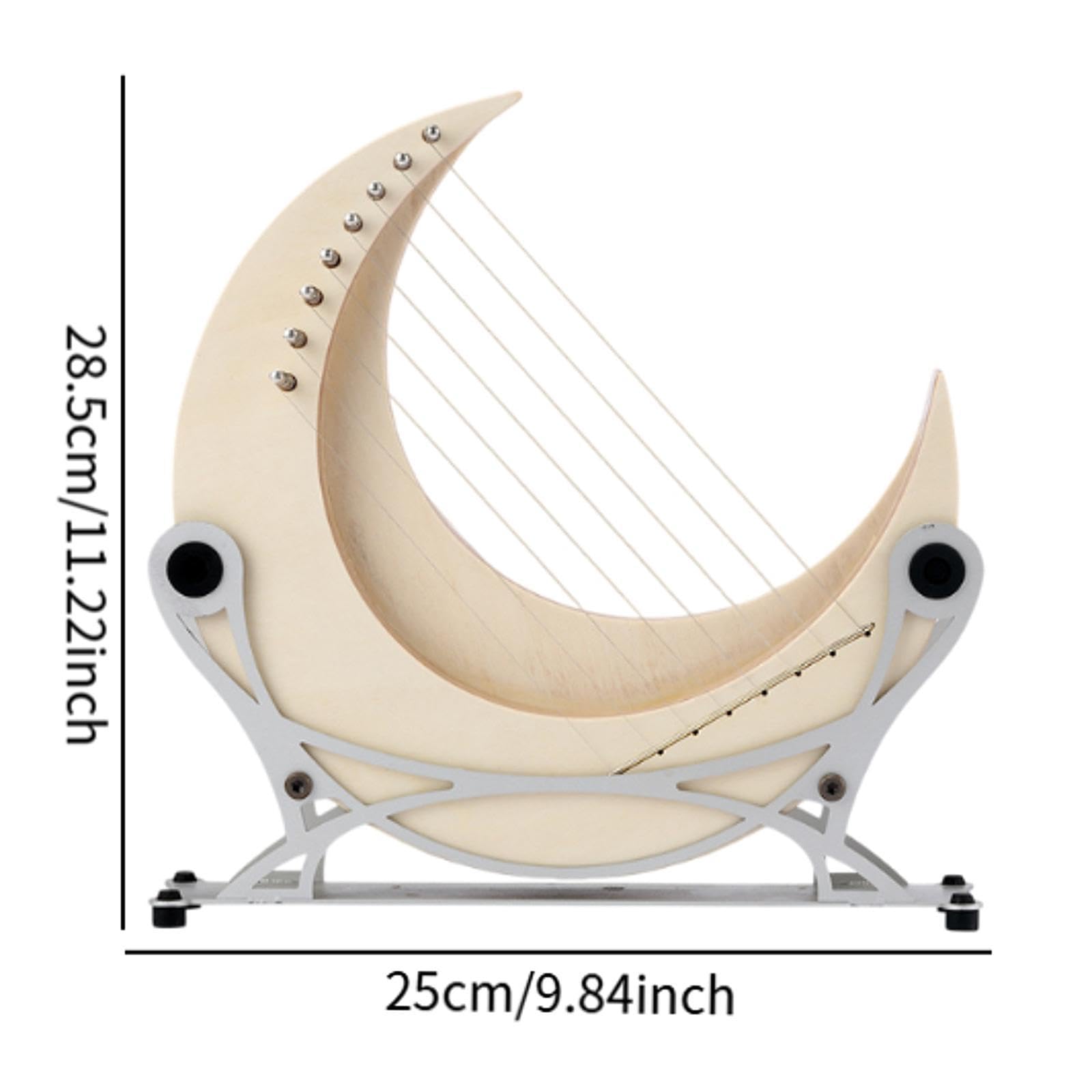 Lyres Harp 8 String Classical Lyres Harp con stand per principianti per amanti della musica