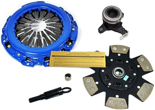 EF Stage 3 Heavy-Duty Sport Clutch Kit with Slave Cylinder - Fits Nissan 350Z, 370Z & Infiniti G35, G37 Manual Transmission Performance Upgrade