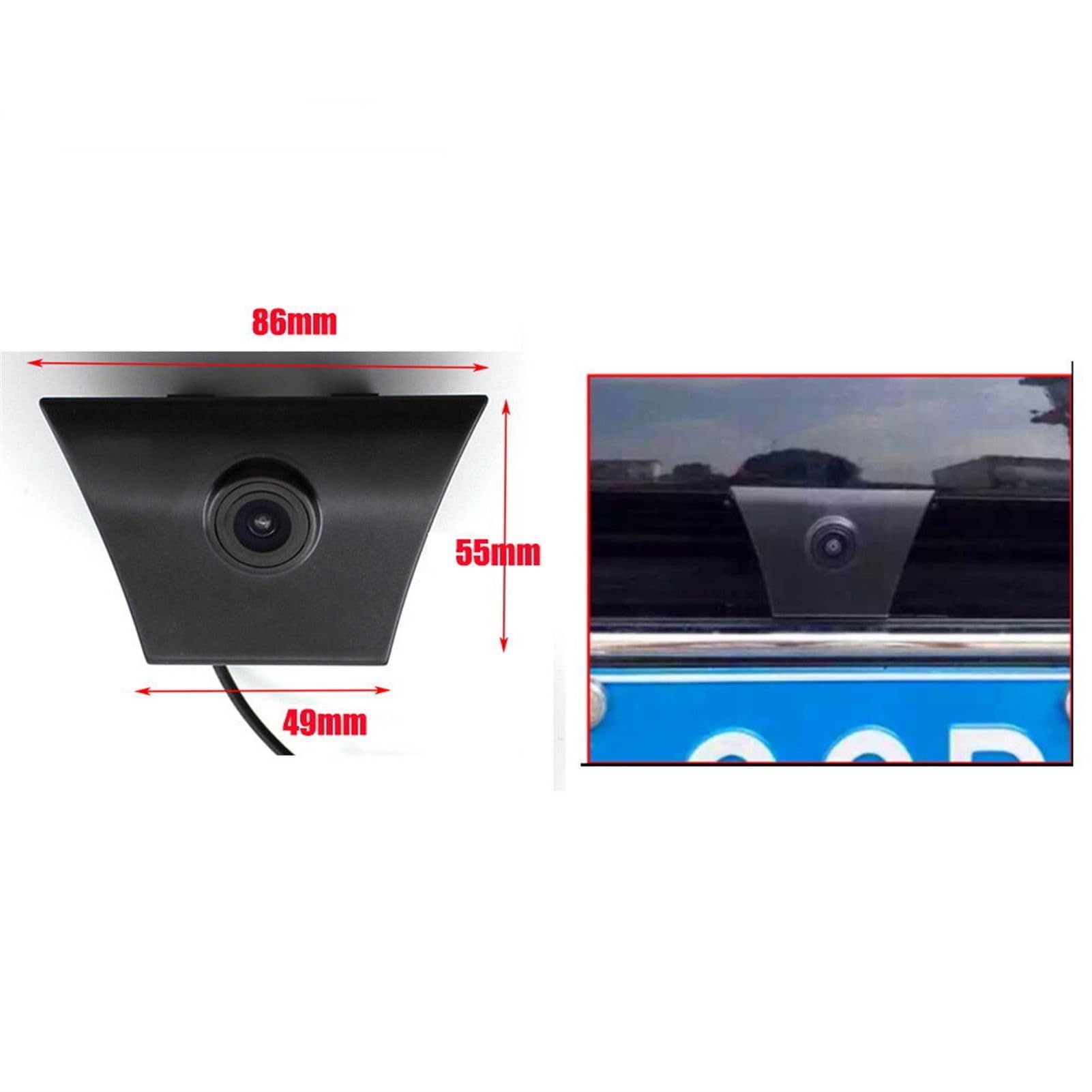 dla Forda, dla Kuga, C520 2012 2013 2014 2015 2016 2017 2018 2019 AUTO Kamera cofania z przodu samochodu Samochodowy System Monitoringu Wideo