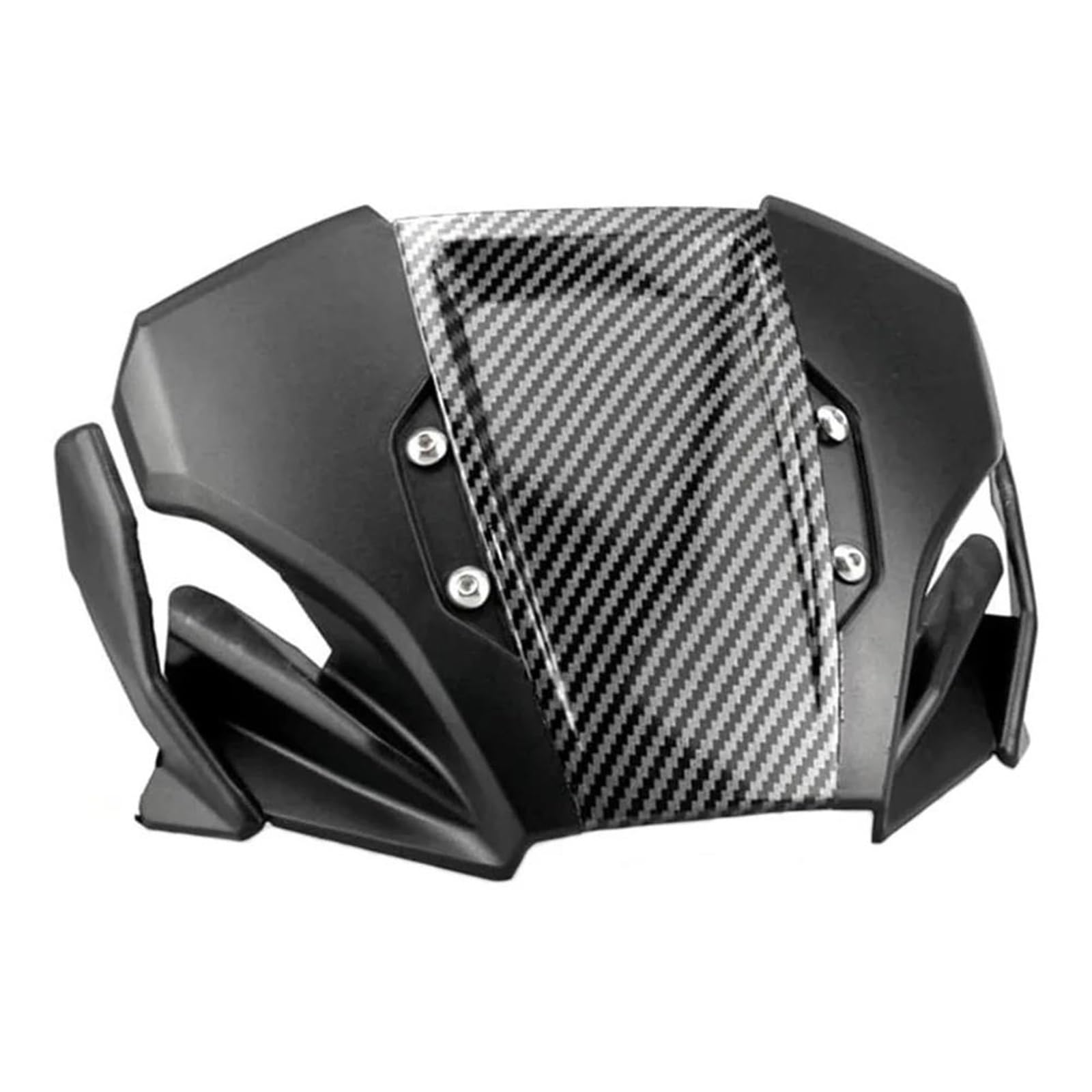 Copertura Deflettore Per Triumph Per Trident 660 2018-2024 Parabrezza Per Moto Deflettori Antivento Parabrezza Accessori Per Moto Deflettore(Carbon Texture)