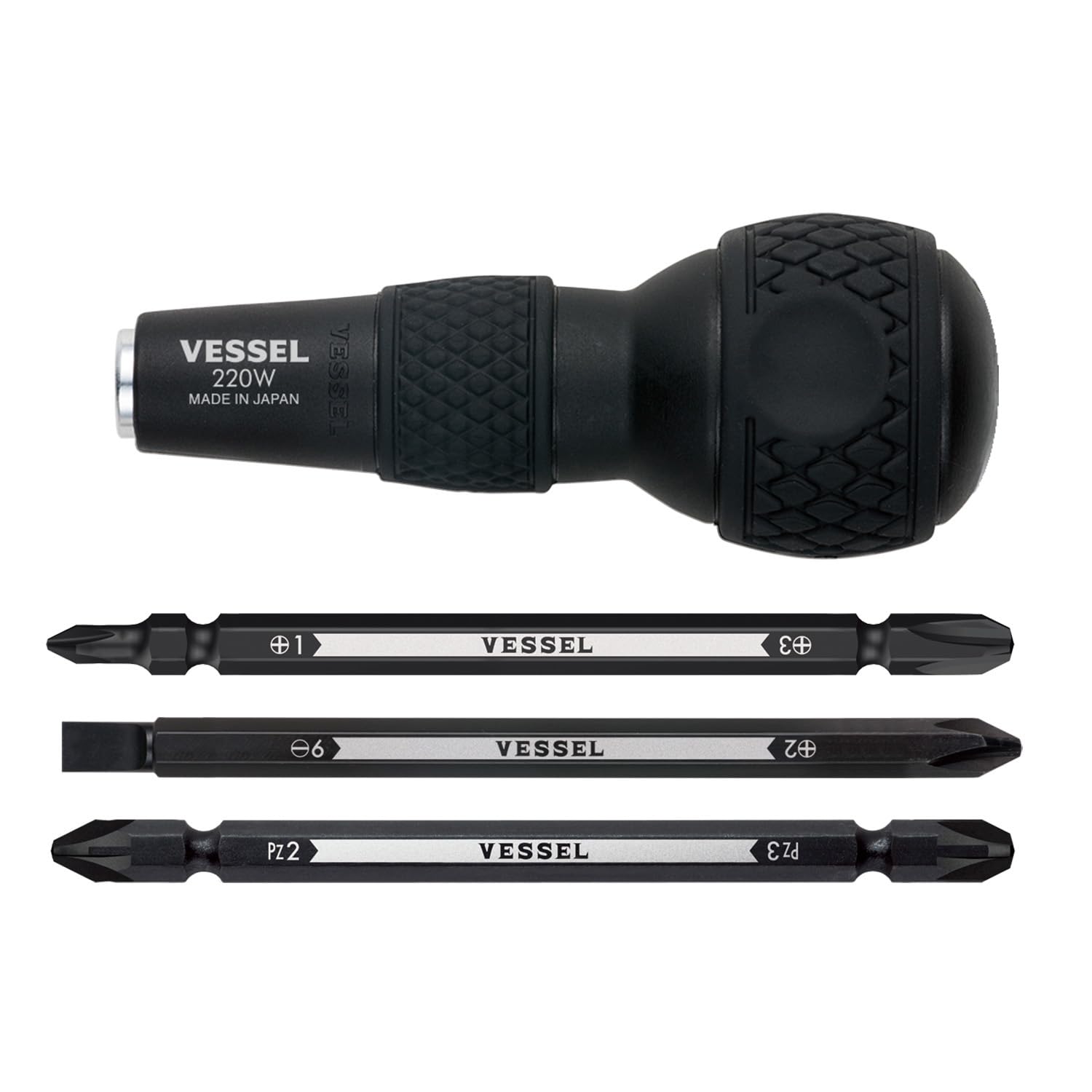 ピリオド　3枚 Amazon | ベッセル(VESSEL) ボールグリップ差替ドライバーセット 220W