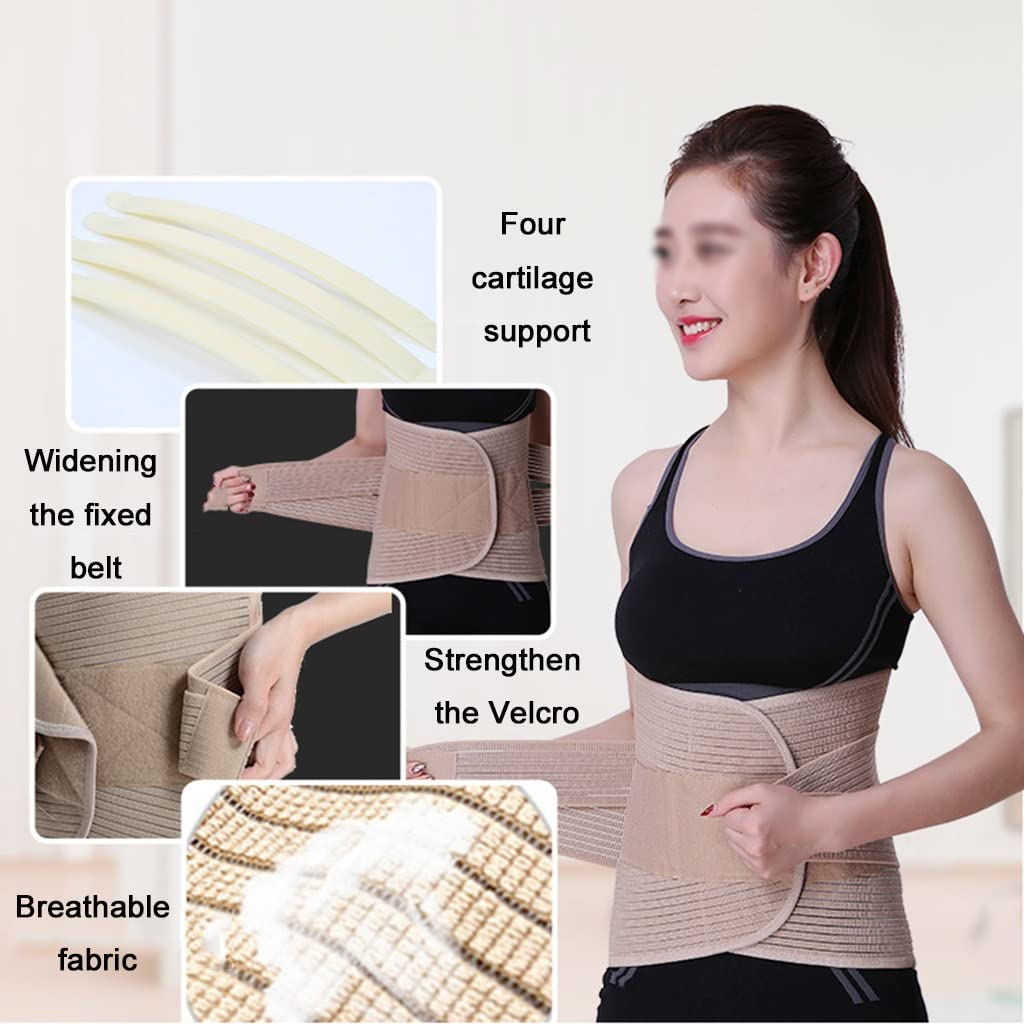 cintura di sostegno lombare, For uomini e donne Elasticità traspirabilità della rete con(M/Medium)