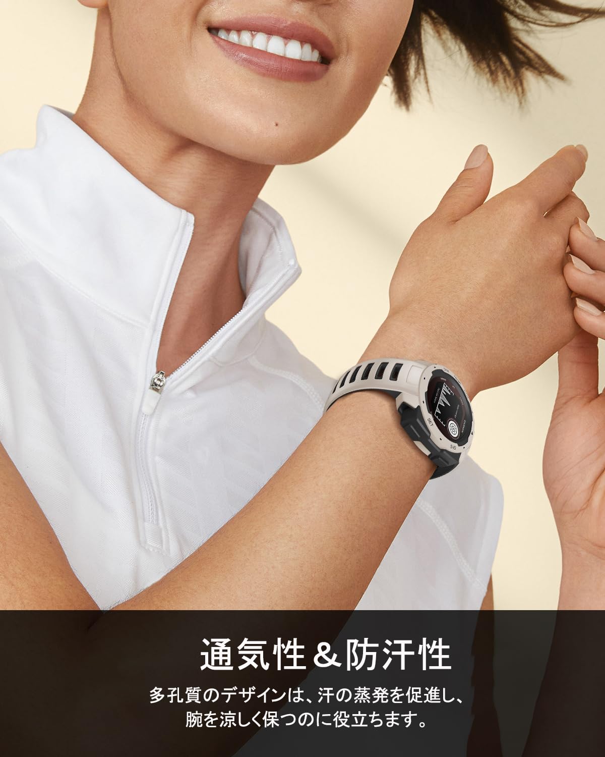Amazon.co.jp: 対応 Garmin Instinct シリコンバンド 2色 ソフト 耐久 
