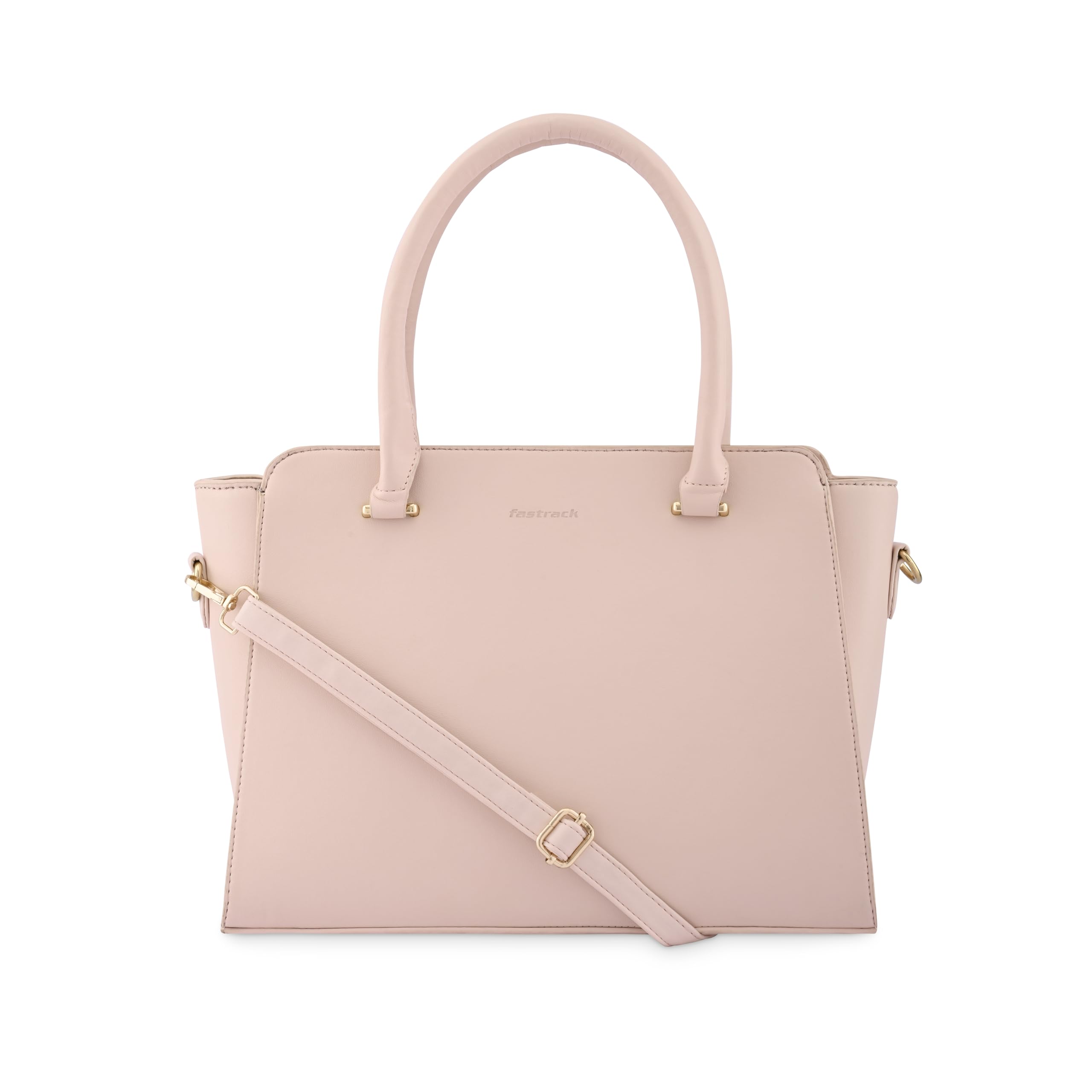 Solid Classic Satchel Bag for Women, Girls and Ladies | Made up of Premium Faux Leather-image-2