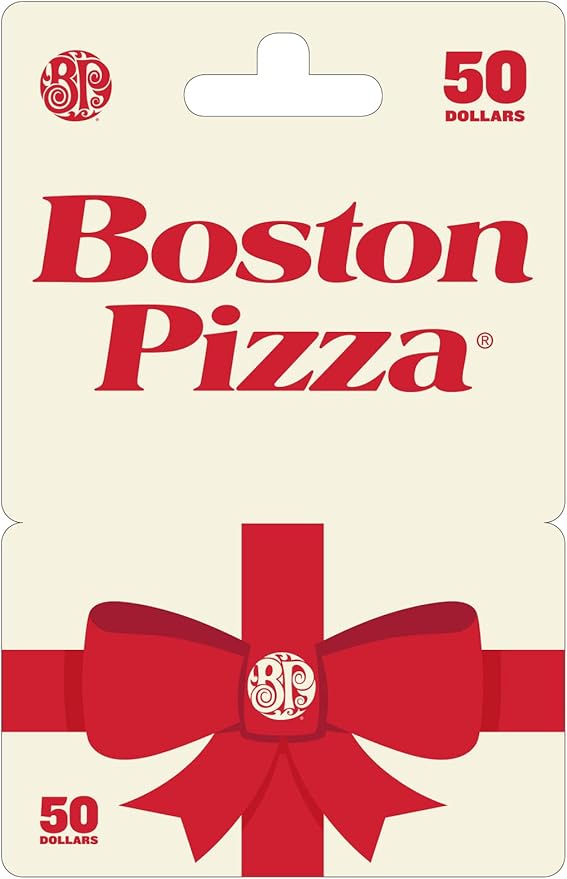 Boston Pizza Gift Card