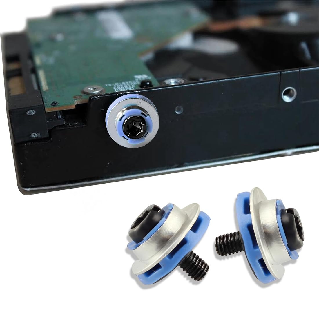 Viti di Fissaggio per Hard Disk 2,5 Pollici per HDD SSD Server - 12 Pezzi