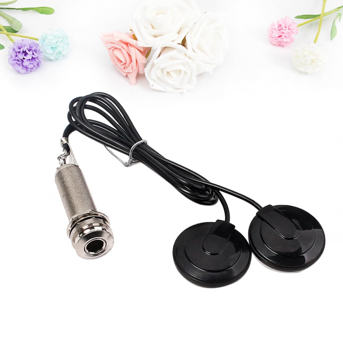 SUPVOX 3 Pezzi Pickup Per Chitarra Elettrica Gmb609 Doppio Pickup Design Silenzioso Endpin Jack Preamplificatore Facile Installazione Accessorio Per Chitarra