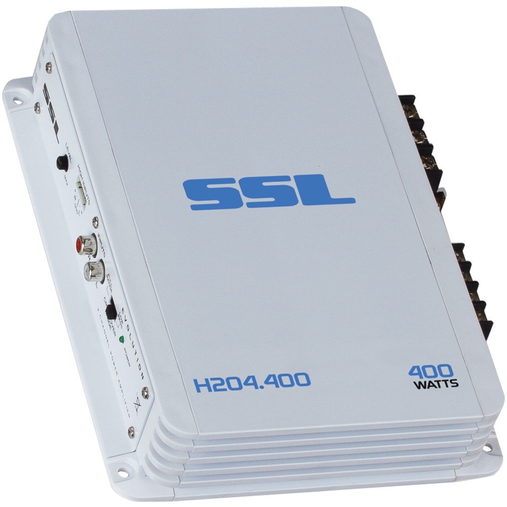 Sound Storm Laboratories H204.400 400 Watts Marine Grade 4 Channel