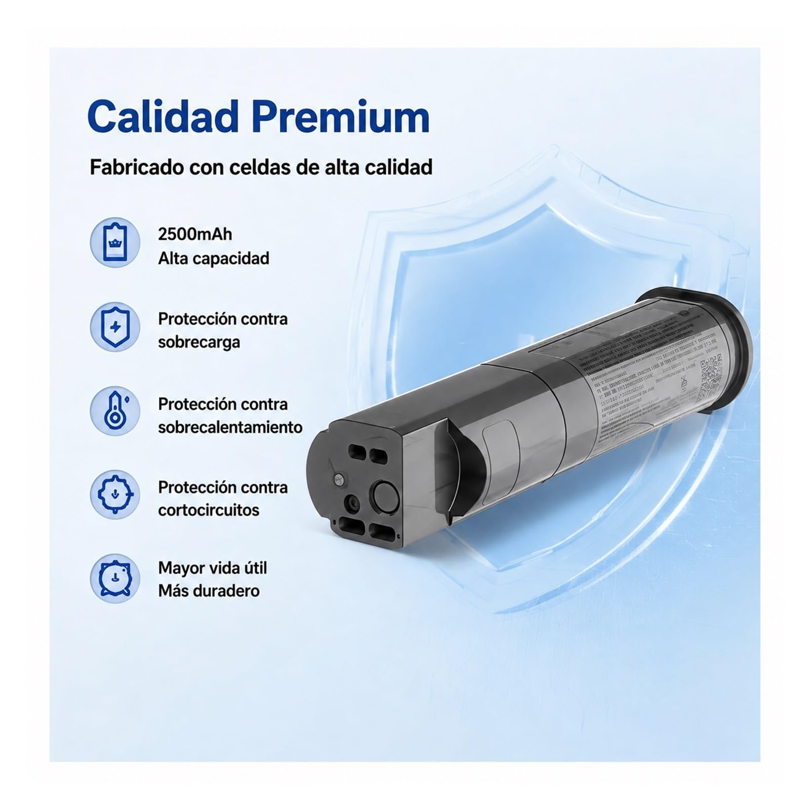 Batería 2500mAh Repuesto Compatible Con Dyson Omni-Glide SV19