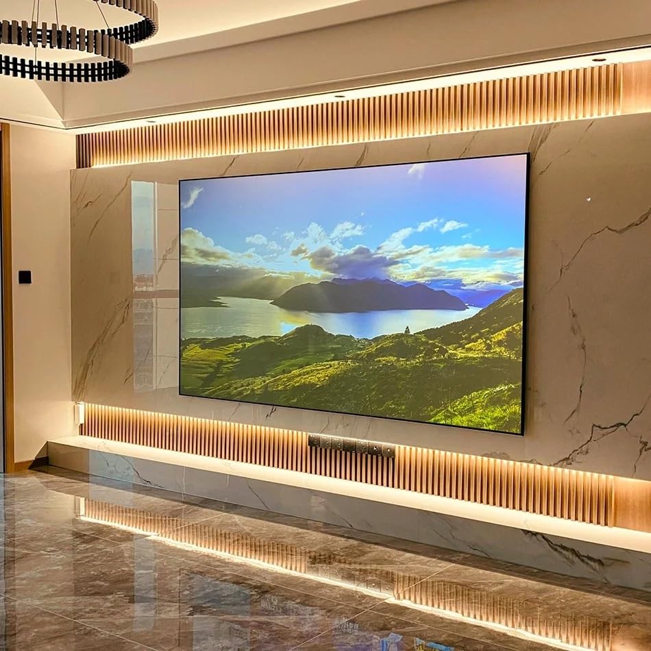 Pantalla fija marco para proyección 160 pulgadas GenSDH miniatura 2