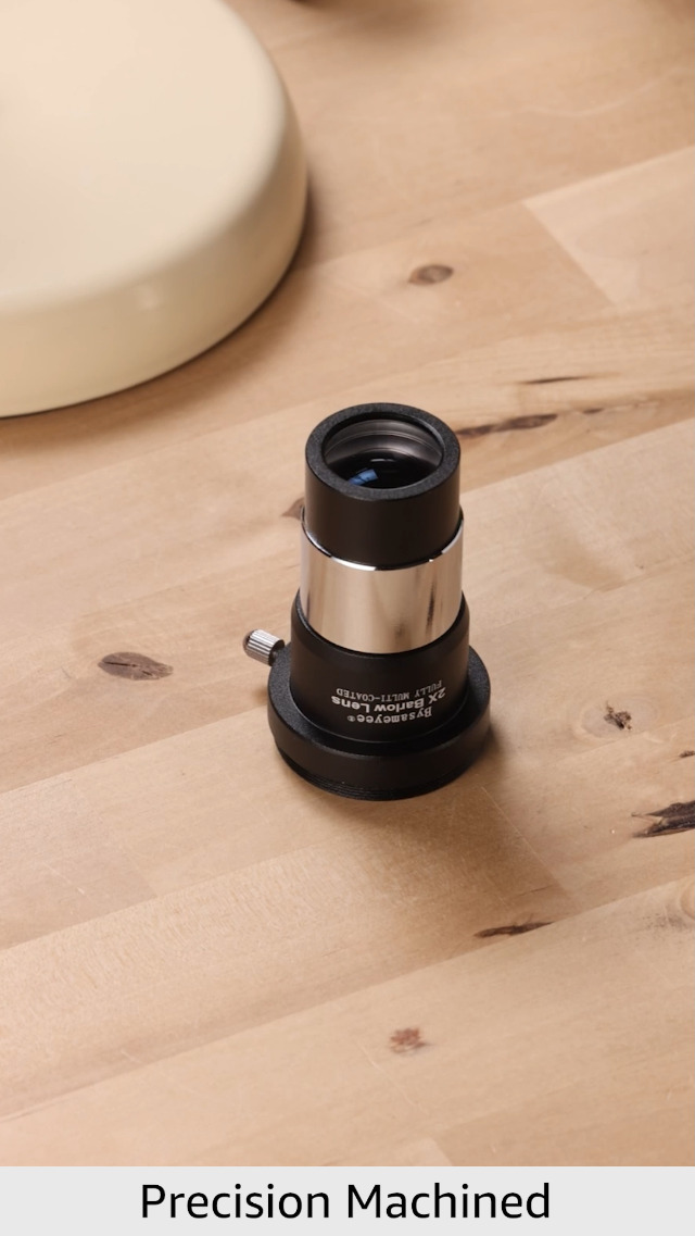 2X 3X Barlow Lens 1.25 Inch Fully Multi-Coated Metal Optical Lens w/M42 Thread Camera Connect Interface for Telescopes Eyepiece | NL