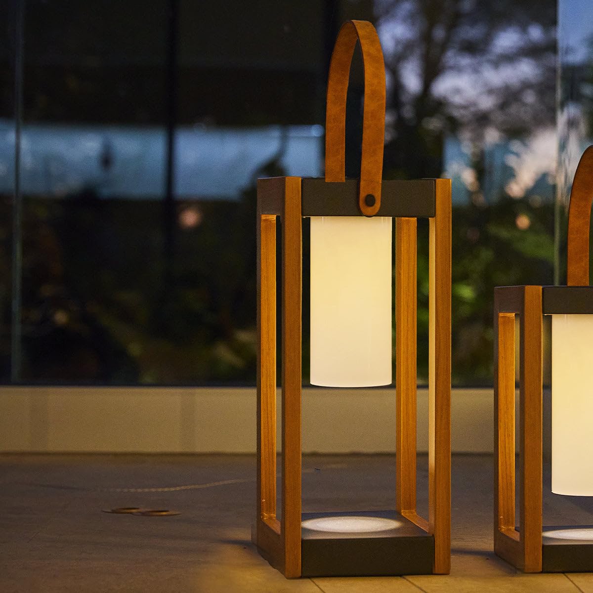 Lumisky Lanterna solare nomade LED bianco SERAPHINA TALL H58cm
