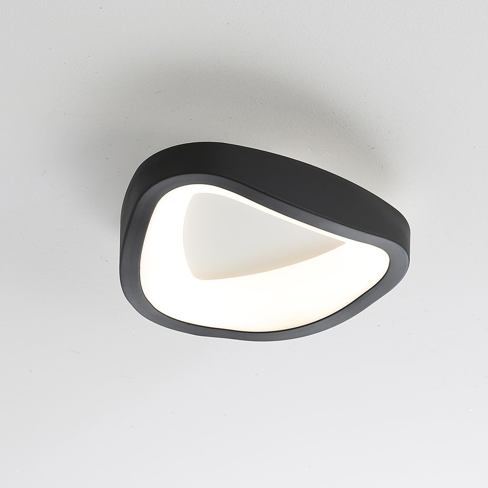 Snapklik.com : Black Flush Mount Ceiling Light Small Led Ceiling Light ...