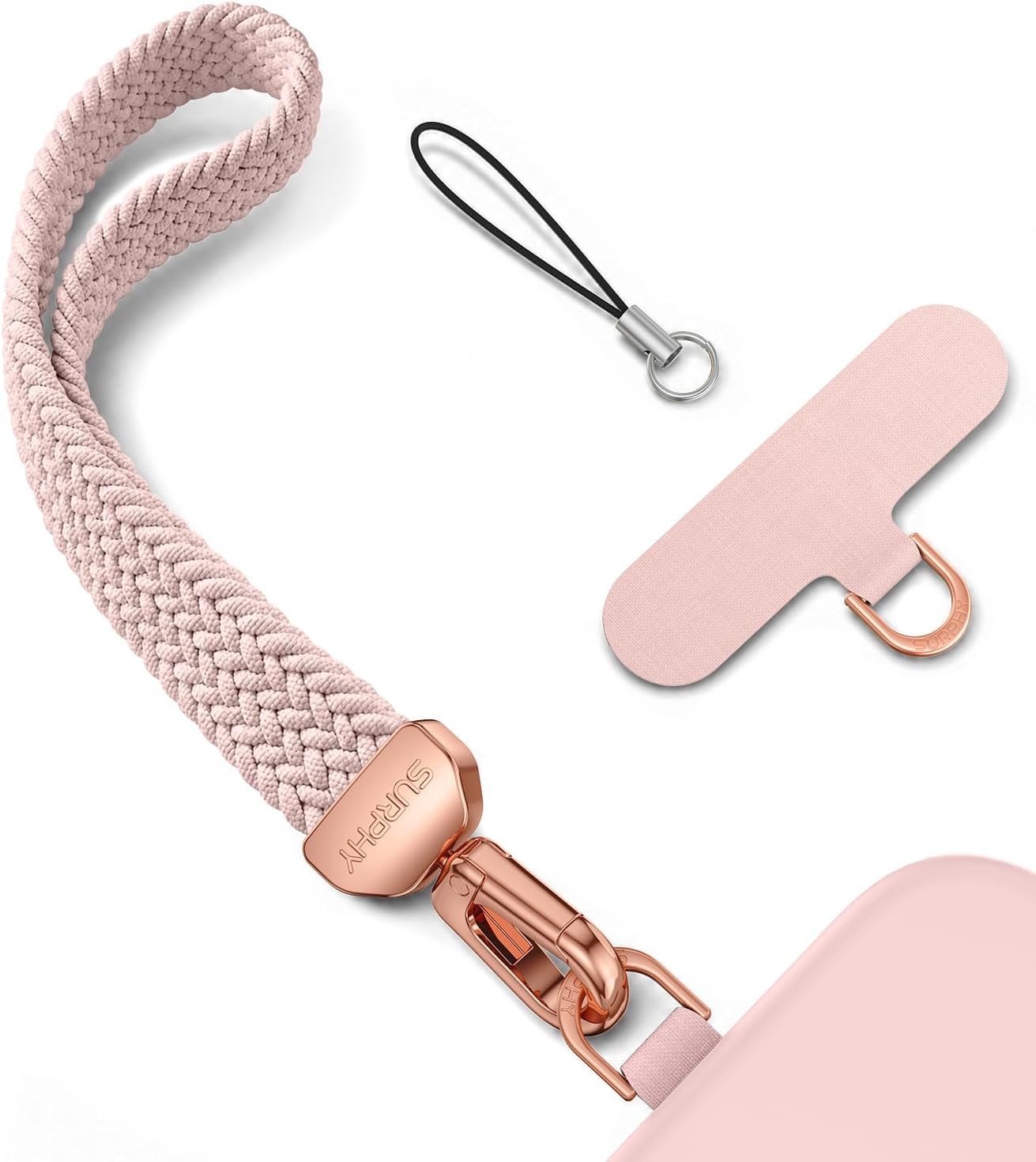 SURPHY Elastic Phone Wrist Strap, Phone Lanyard, Key Chain Lanyards