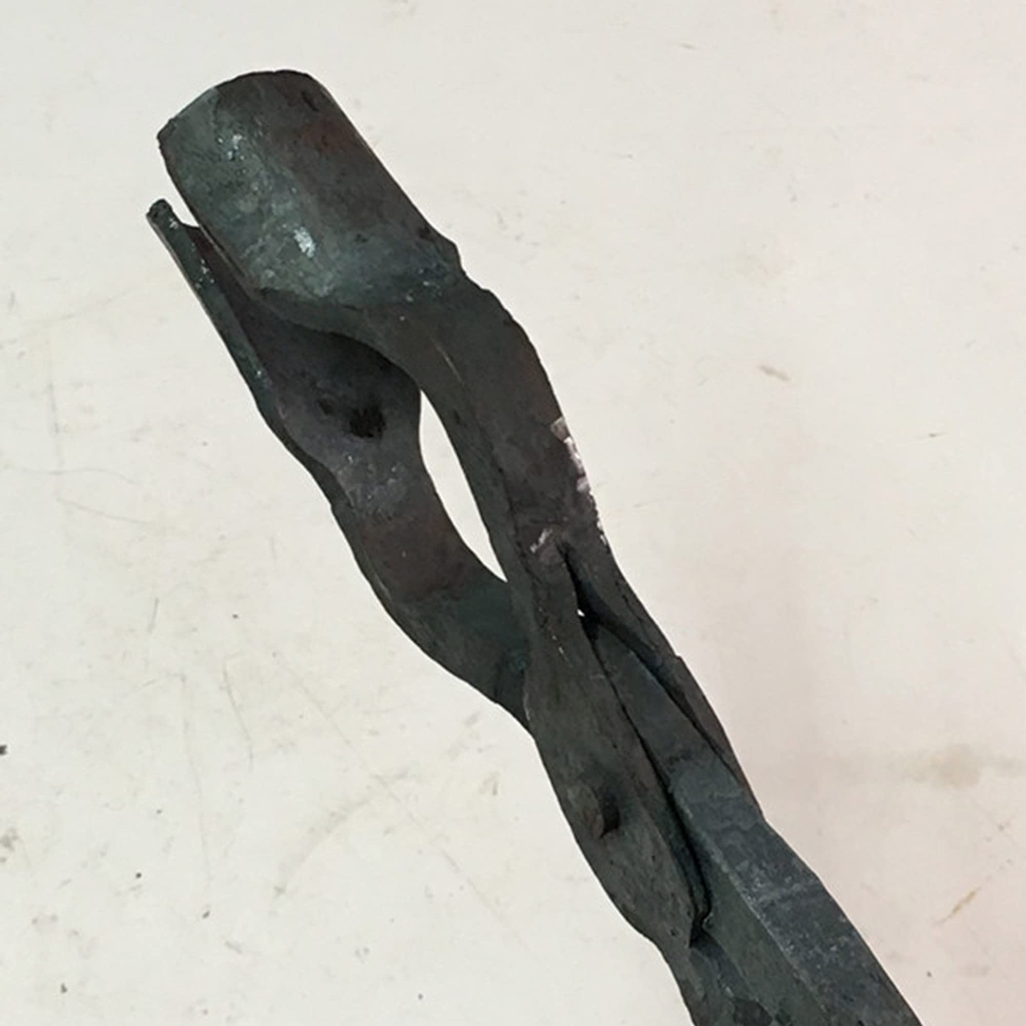 Tenaza de forja Pinzas de herrero Tenaza de forja de boca redonda Tenaza de forja de 45/50/100 cm para Anvil Fabricación de cuchillos Ingeniero Herrero Forja,50cm