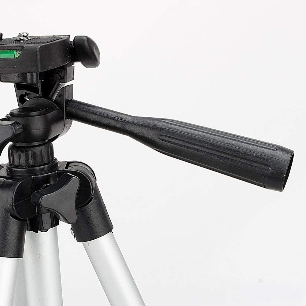 41" Extendable Tripod Stand, 3 in 1 Professional Camera Holder with Phone Clip Tripod Adjustable Tripod with Portable Bag for Mobile Phone Tripod Stand Holder, Maximum Load 1.5kg