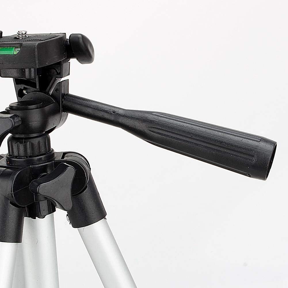 Treppiede Portatile in Alluminio, Supporto per Telefono Regolabile e Leggero, Fotocamera DSLR per Viaggi