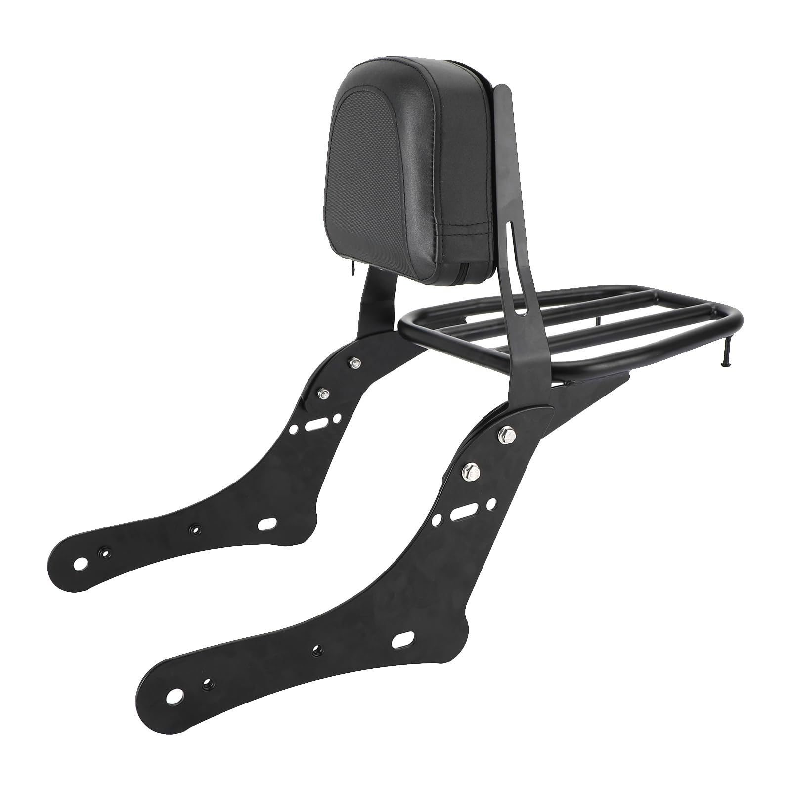Sissy Bar Backrest with Luggage Rack Adatto per Kawasaki Vulcan S 650 VN650 2015-2017