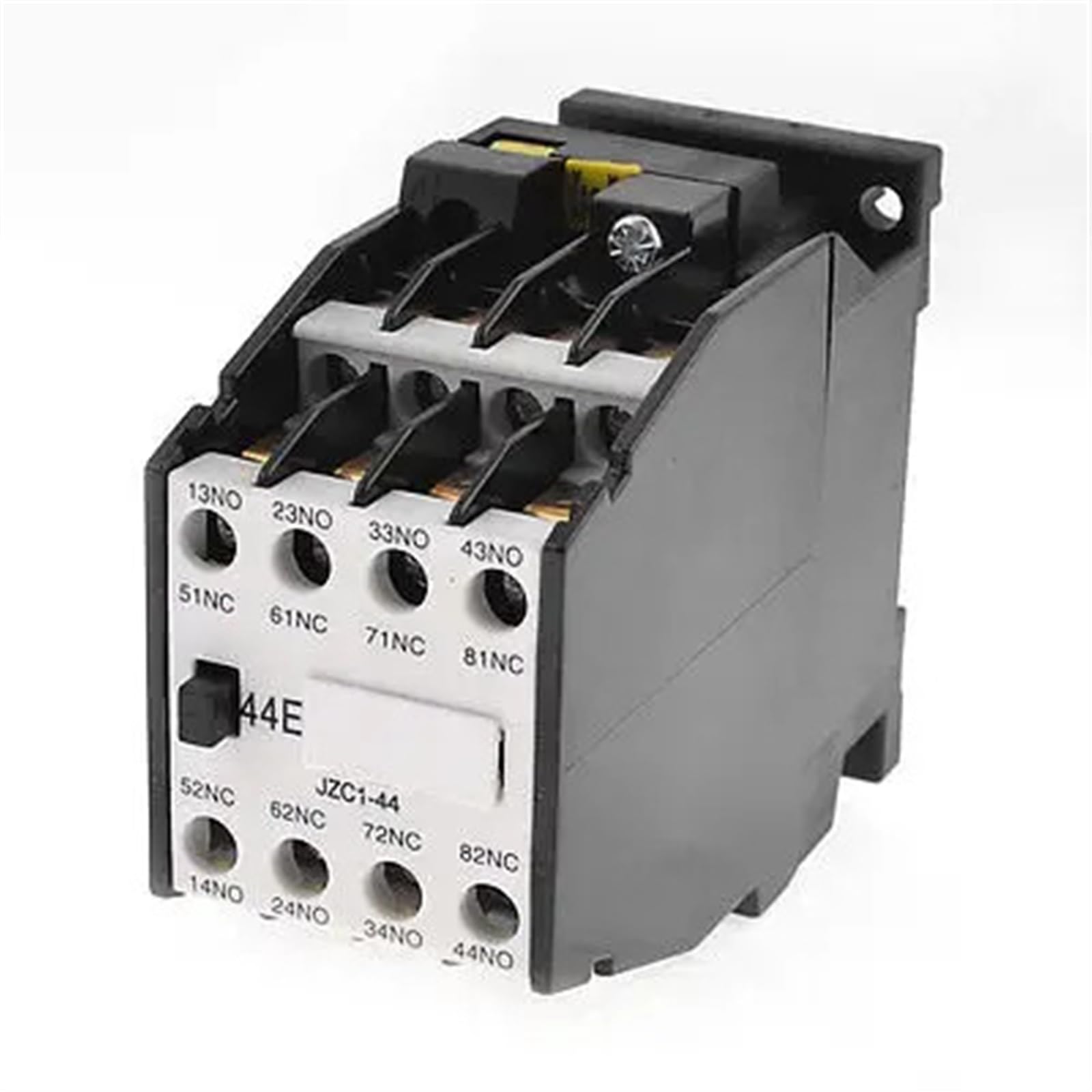 Contactor auxiliar JZC1 de 3 polos con bloque de contactos mixtos 4NO 4NC 2