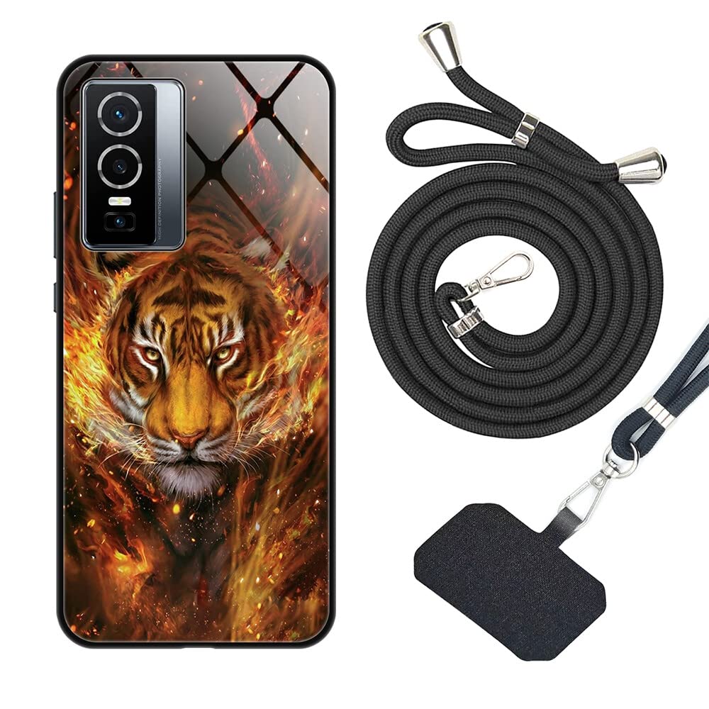 WEIOU Cover per VIVO Y76 5G, Slim Laureato Custodia Posteriore