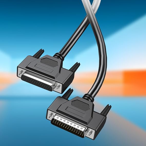 DB44 Male To Female/Male Serials Port Cable 26AWG Twisteds Pair For Clear Signals