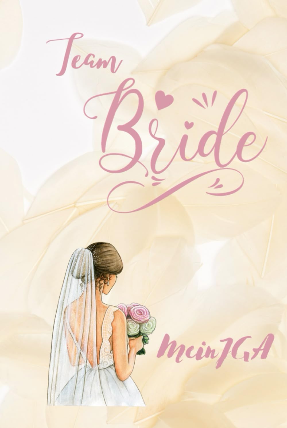 Album JGA Team Bride pour enterrement de vie de jeune fille livre d'or