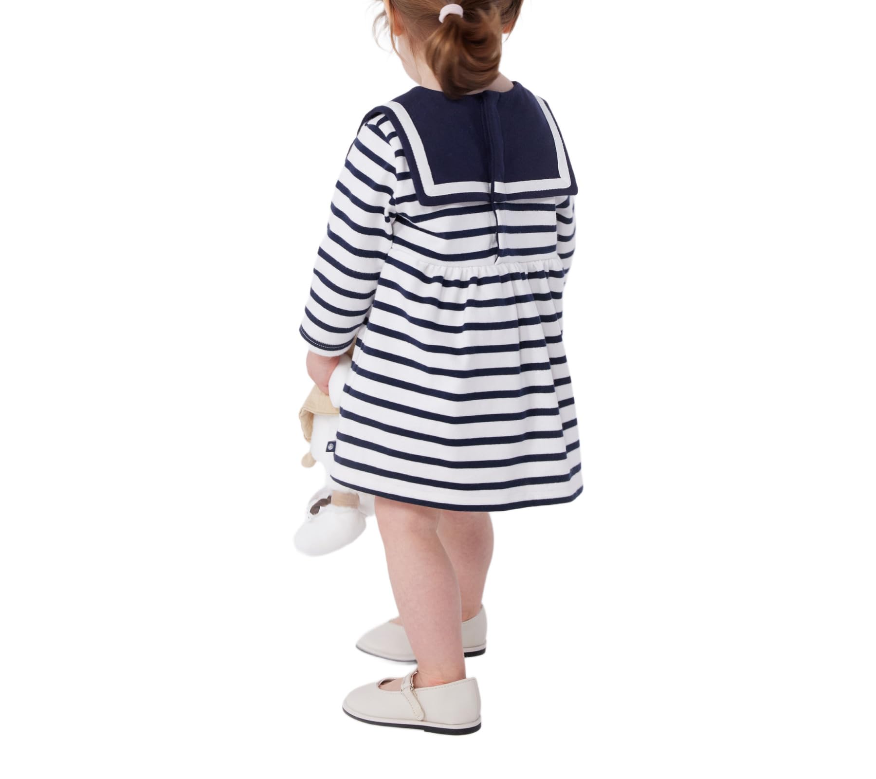 Petit Bateau A0cny Robe Manches Longues Bébé Fille (Lot de 1)