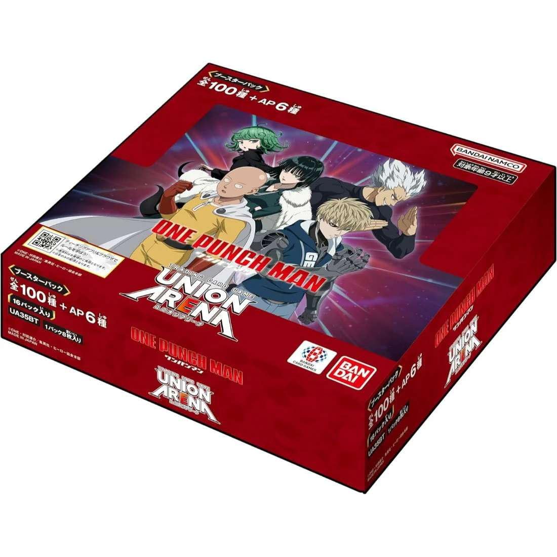 ユニオンアリーナ　ワンパンマン　4ボックス 未開封　オマケ付き 通販新品 BOX】ユニオンアリーナ ブースターパック『ワン