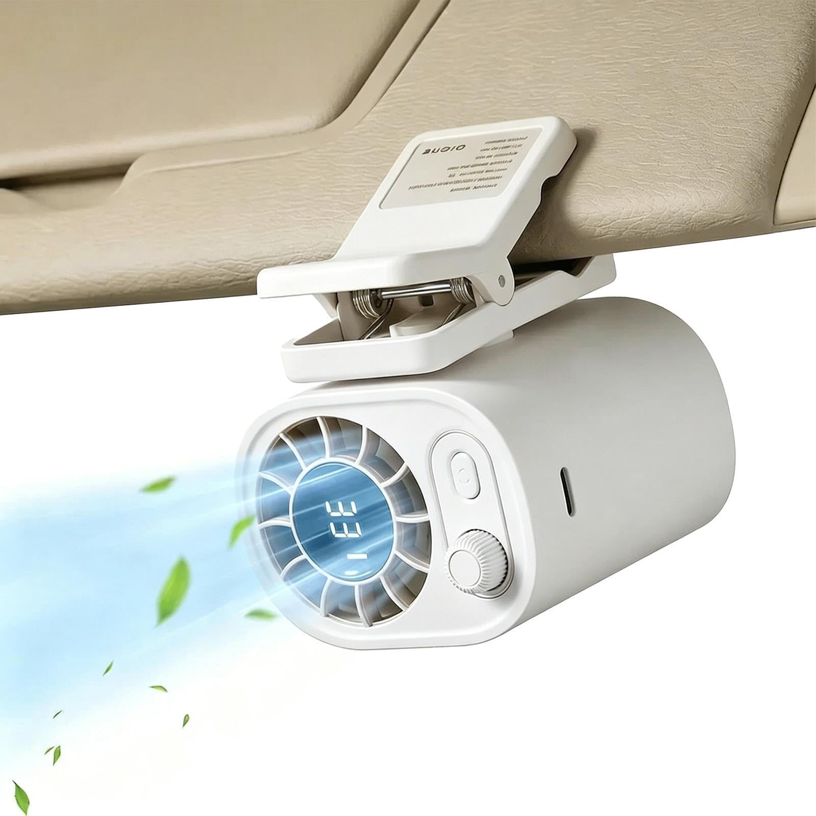 Ventilador de pinza para combatir el calor en la oficina, la cama y tus viajes