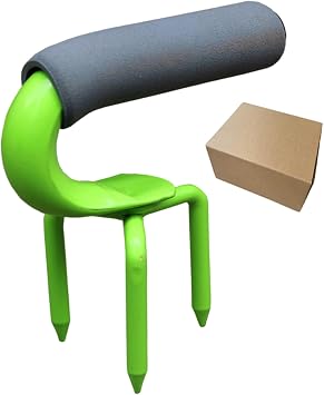 Hand Tiller Garden Tool, Metal Garden Claw with Comfort Handle, Labor-Saving Soil Tiller, Soil Loosener for Gardening, PlantingHand Tool