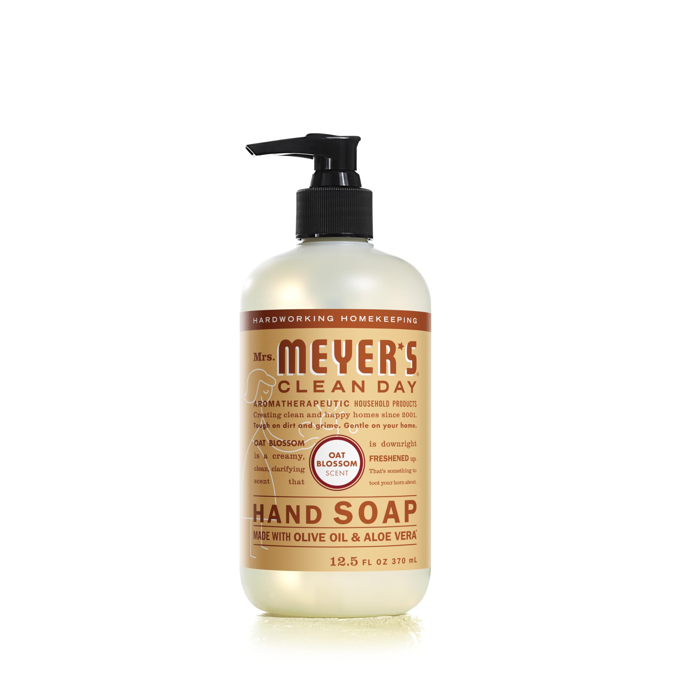 Amazon.com: Mrs. MEYER'S CLEAN DAY Liquid Hand Soap Oat Blossom