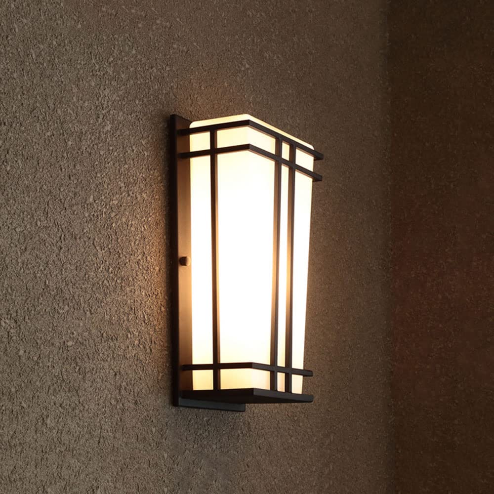 Applique murale extérieure pour cour et villa luminaire moderne pour habiller vos soirées