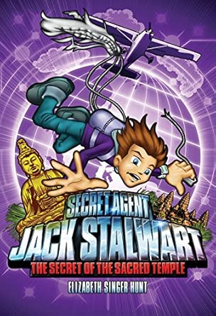 Secret Agent Jack Stalwart: Book 5: The Secret of the Sacred Temple: Cambodia book cover