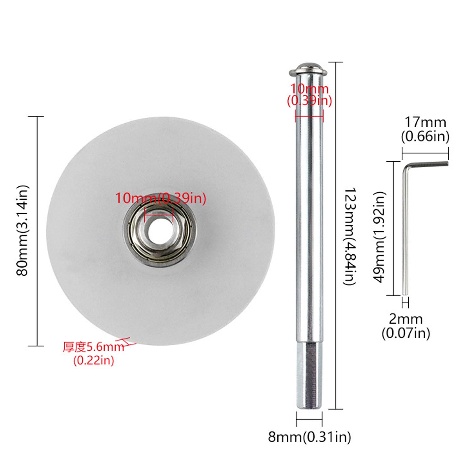 Sunicon PVC Pipe Cutting Positioner, Adjustable Depth Plumbing Internal Plastic Pipe Cut Positioning Set Plumbing Tools
