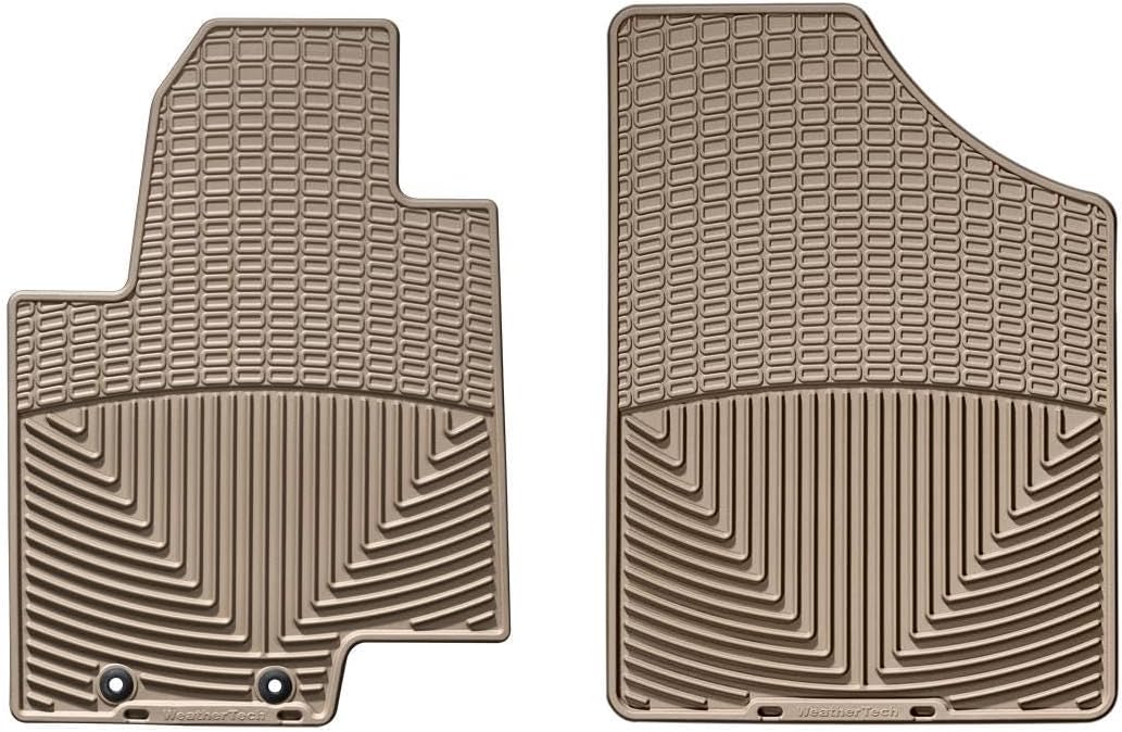 WeatherTech All-Weather Floor Mats for Kia Soul 1st Row (W173), Black