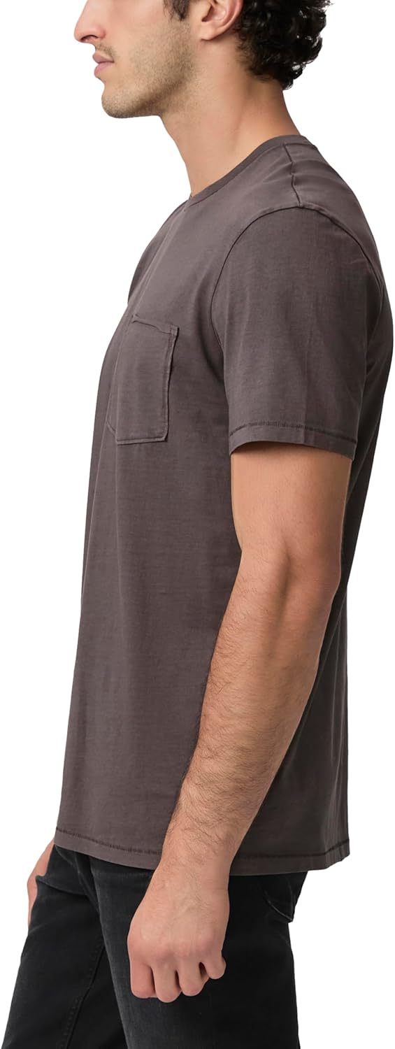 PAIGE Men's Ramirez Crew Neck Vintage Pocket Tee Shirt - Image 3