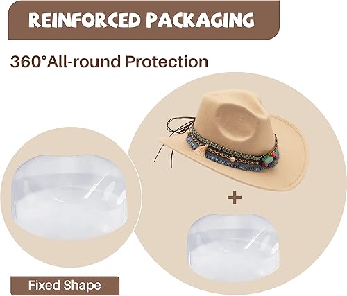 Miniatura 5 de SAJUZEN Sombrero de vaquero para niños con bandana, sombrero de vaquero para bebé con cinturón de borlas, sombrero de vaquera para niñas
